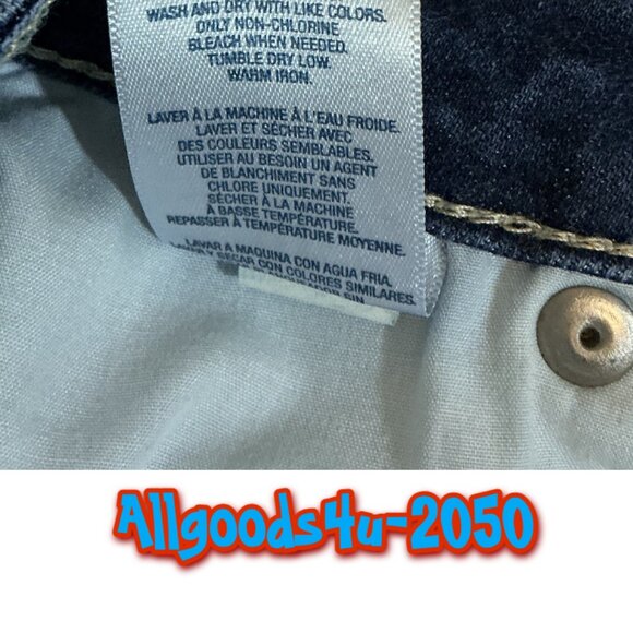 Old Navy Rockstar Size 10 Distressed Rhinestone Skinny Jeans - Picture 5 of 11